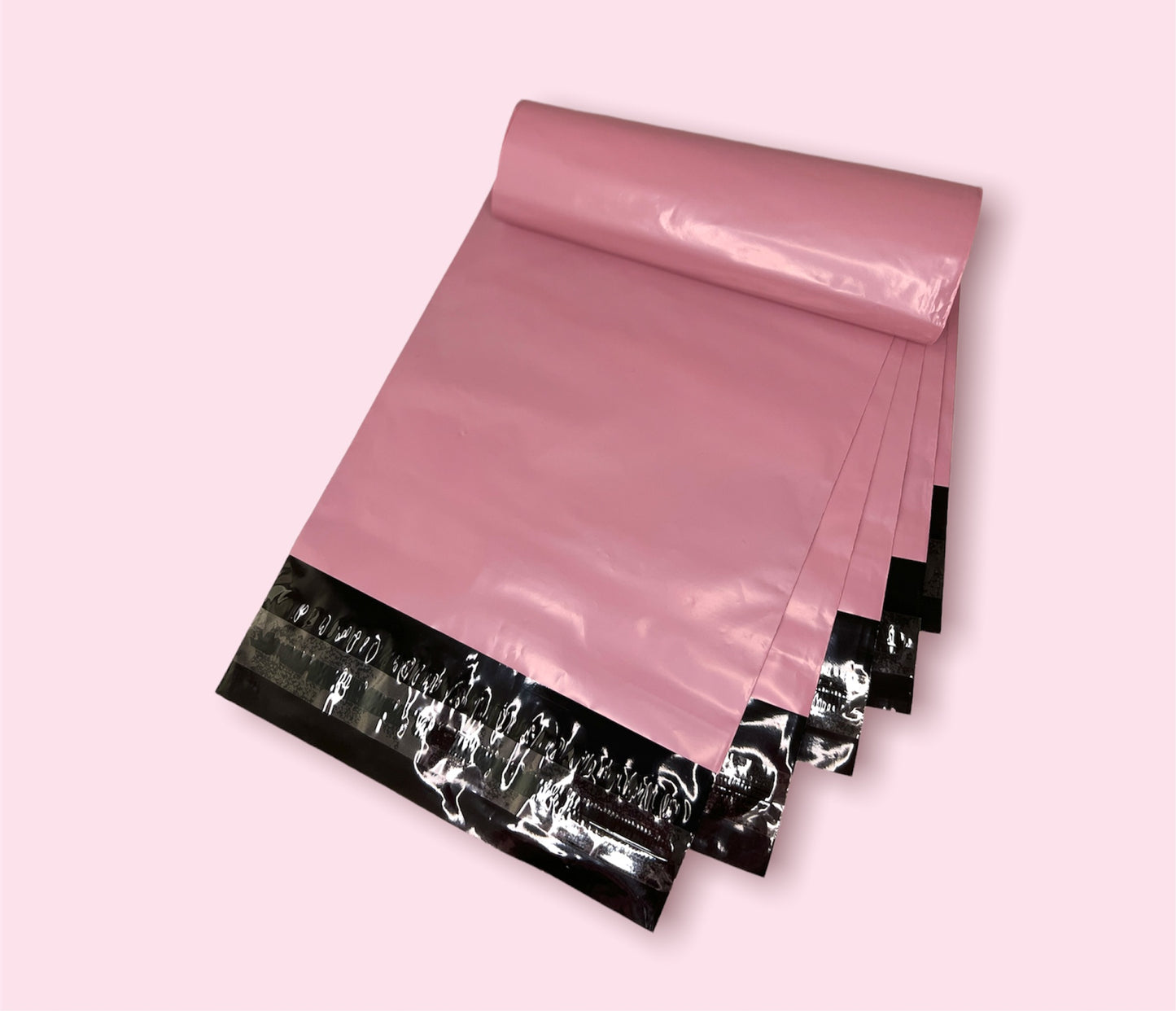 Pink Solid 6.7”x 9.8” Polymailer